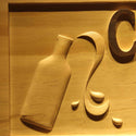 ADVPRO Name Personalized Pub Champagne Est. Year Wood Engraved Wooden Sign wpa0230-tm - Details 1