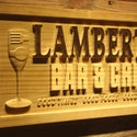 ADVPRO Name Personalized BAR & Grill Fork Knife Restaurant Wood Engraved Wooden Sign wpa0231-tm - Details 2