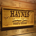 ADVPRO Name Personalized Beach BAR Cocktail Glass Wood Engraved Wooden Sign wpa0232-tm - 23