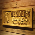 ADVPRO Name Personalized Beach BAR Umbrella Wood Engraved Wooden Sign wpa0233-tm - 26.75