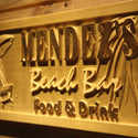 ADVPRO Name Personalized Beach BAR Umbrella Wood Engraved Wooden Sign wpa0233-tm - Details 3