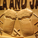 ADVPRO Name Personalized BAR Come Early Stay Late Housewarming Gifts Wood Engraved Wooden Sign wpa0264-tm - Details 1