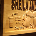 ADVPRO Name Personalized BAR Come Early Stay Late Housewarming Gifts Wood Engraved Wooden Sign wpa0264-tm - Details 3