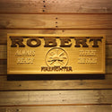 ADVPRO Name Personalized Firefighter Fire Department Always Ready to Fight The Fight Man Cave Wood Engraved Wooden Sign wpa0267-tm - 18.25