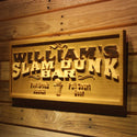 ADVPRO Name Personalized SLAM Dunk BAR Basketball Game Sport Room Wood Engraved Wooden Sign wpa0269-tm - 26.75