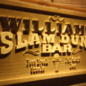 ADVPRO Name Personalized SLAM Dunk BAR Basketball Game Sport Room Wood Engraved Wooden Sign wpa0269-tm - Details 2