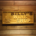 ADVPRO Name Personalized Wine Shop Home Bar Gifts Housewarming Wood Engraved Wooden Sign wpa0281-tm - 18.25
