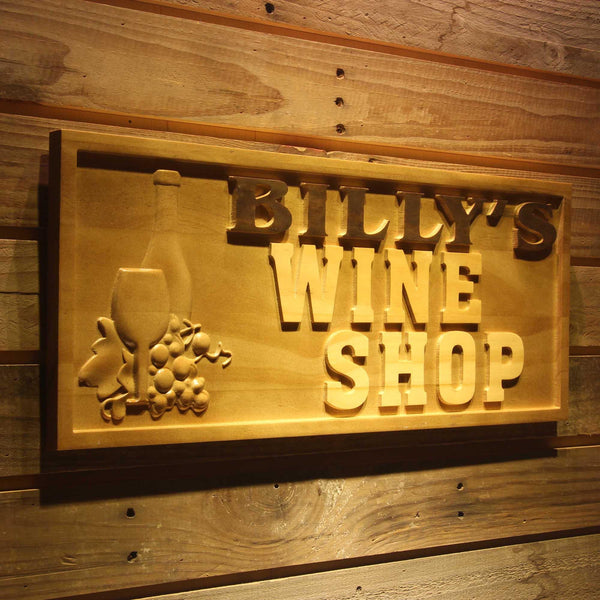 ADVPRO Name Personalized Wine Shop Home Bar Gifts Housewarming Wood Engraved Wooden Sign wpa0281-tm - 23