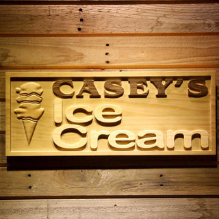 ADVPRO Name Personalized Icecream Shop Home D‚cor Gifts Wood Engraved Wooden Sign wpa0284-tm - 18.25