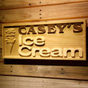 ADVPRO Name Personalized Icecream Shop Home D‚cor Gifts Wood Engraved Wooden Sign wpa0284-tm - 26.75