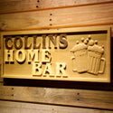 ADVPRO Name Personalized Home BAR Cheers Beer Ale Wine Cocktails D‚cor Gifts Wood Engraved Wooden Sign wpa0286-tm - 26.75
