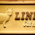 ADVPRO Name Personalized CAT House Kitten Lover Gifts Decor Wood Engraved Wooden Sign wpa0287-tm - Details 3