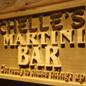 ADVPRO Name Personalized Martini BAR Cocktails Wine Club Pub Gifts Wood Engraved Wooden Sign wpa0289-tm - Details 3