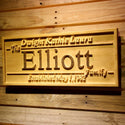ADVPRO Personalized Custom Wedding Anniversary Family Sign Surname Last First Name Heart Home D‚cor Housewarming Gift 5 Year Wood Wooden Signs wpa0311-tm - 26.75