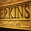 ADVPRO Family Name Personalized with Established Year Wedding Gift Wood Engraved Wooden Sign wpa0321-tm - Details 3