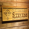 ADVPRO Serve Lord God Cross D‚cor Name Personalized Established Year 3D Wood Engraved Wooden Sign wpa0329-tm - 23