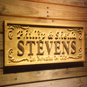 ADVPRO Personalized Wedding Gift Last Name Established Sign Family Name Signs Custom Wood Sign Carved Wood Decor 3D Hearts Couples Sign 5 Year wpa0331-tm - 23