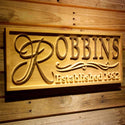 ADVPRO Personalized Wedding Gift Last Name Established Sign Family Name Signs Custom Wood Sign Carved Wooden Sign 3D 5 Year Couple Last Name Sign wpa0332-tm - 23
