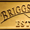 ADVPRO Bull Cow Head Your Full Name Personalized Established Year 3D Wood Engraved Wooden Sign wpa0337-tm - Details 3