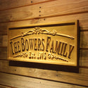 ADVPRO Family Last Name Personalized Established Year Housewarming Gifts Wood Engraved Wooden Sign wpa0338-tm - 26.75