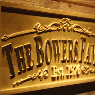 ADVPRO Family Last Name Personalized Established Year Housewarming Gifts Wood Engraved Wooden Sign wpa0338-tm - Details 2