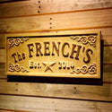 ADVPRO Star D‚cor Family Name Personalized Established Year 3D Home Decor Wood Engraved Wooden Sign wpa0340-tm - 26.75