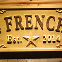 ADVPRO Star D‚cor Family Name Personalized Established Year 3D Home Decor Wood Engraved Wooden Sign wpa0340-tm - Details 3