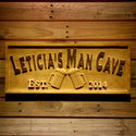 ADVPRO Name Personalized Man CAVE Bar Pub Cheers Housewarming Birthday Gifts Wood Engraved Wooden Sign wpa0347-tm - 18.25