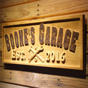 ADVPRO Name Personalized Garage EST. Year Man Cave Gifts Wood Engraved Wooden Sign wpa0350-tm - 26.75