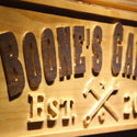 ADVPRO Name Personalized Garage EST. Year Man Cave Gifts Wood Engraved Wooden Sign wpa0350-tm - Details 2
