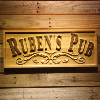 ADVPRO Name Personalized Pub Man Cave Bar Club Gifts Wood Engraved Wooden Sign wpa0351-tm - 18.25
