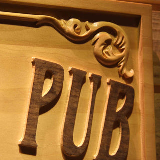 ADVPRO Name Personalized Pub Bar Decoration Home Bar Gifts Wood Engraved Wooden Sign wpa0353-tm - Details 1
