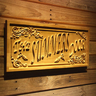 ADVPRO Name Personalized The Door Decoration Name Gifts Wood Engraved Wooden Sign wpa0355-tm - 23