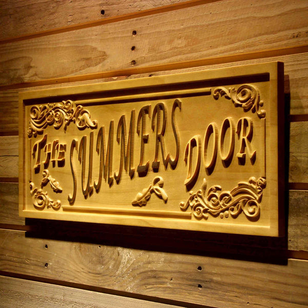 ADVPRO Name Personalized The Door Decoration Name Gifts Wood Engraved Wooden Sign wpa0355-tm - 26.75