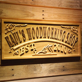 ADVPRO Name Personalized Woodworking Wood Shop Decoration Wood Engraved Wooden Sign wpa0356-tm - 23