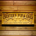ADVPRO Name Personalized Pub & Grill Home Bar Gifts Wood Engraved Wooden Sign wpa0357-tm - 18.25