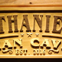 ADVPRO Name Personalized Man CAVE Established Year Men Gifts Birthday Wood Engraved Wooden Sign wpa0359-tm - Details 3