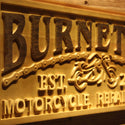 ADVPRO Name Personalized Motorcycle Repair & BAR Man Cave Garage Gifts Wood Engraved Wooden Sign wpa0361-tm - Details 1