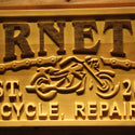 ADVPRO Name Personalized Motorcycle Repair & BAR Man Cave Garage Gifts Wood Engraved Wooden Sign wpa0361-tm - Details 2