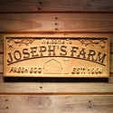 ADVPRO Farm Last Name First Names Personalized Est. Year Housewarming Gifts Wood Engraved Wooden Sign wpa0385-tm - 18.25