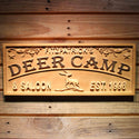 ADVPRO Deer & Saloon Name Personalized with EST. Year Wood Engraved Wooden Sign wpa0393-tm - 18.25