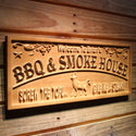 ADVPRO BBQ & Smoke House Name Personalized Wood Engraved Wooden Sign wpa0396-tm - 23