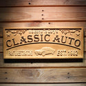 ADVPRO Classic AUTO Name Personalized Garage with Est. Year Wood Engraved Wooden Sign wpa0400-tm - 18.25