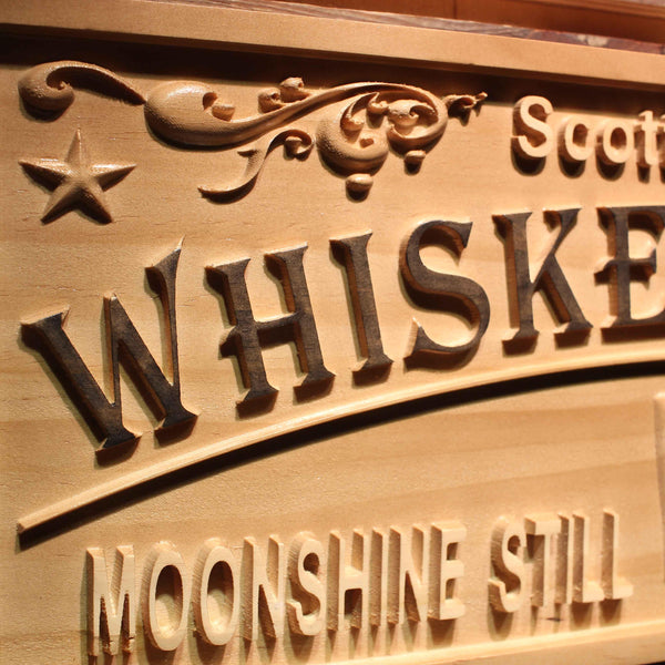 ADVPRO Whiskey Saloon Name Personalized Moonshine Still Cigar Bar Wood Engraved Wooden Sign wpa0401-tm - Details 2