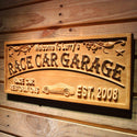 ADVPRO Muscle CAR Garage Name Personalized with Est. Year Wood Engraved Wooden Sign wpa0405-tm - 26.75