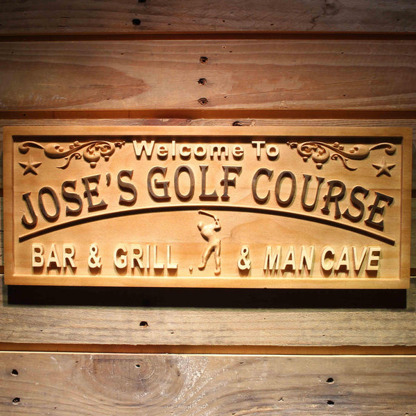ADVPRO FIRESTATION Name Personalized Golf Bar Grill Man Cave Wood Engraved Wooden Sign wpa0406-tm - 18.25