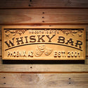 ADVPRO New Orleans Bourbon Street Name Personalized Whiskey Bar Wood Engraved Wooden Sign wpa0411-tm - 18.25