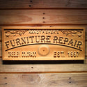 ADVPRO Furniture Repair Name Personalized with Location and Est. Year Wood Engraved Wooden Sign wpa0422-tm - 18.25