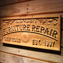 ADVPRO Furniture Repair Name Personalized with Location and Est. Year Wood Engraved Wooden Sign wpa0422-tm - 26.75