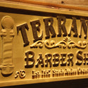 ADVPRO Barber Shop Name Personalized with Est. Year Hair Cut Wood Engraved Wooden Sign wpa0425-tm - Details 3